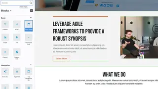 Concrete CMS screenshot