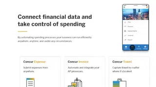 Concur Travel and Expense screenshot
