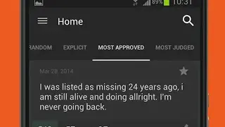 Confesster screenshot