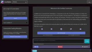 Confidist screenshot