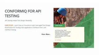 Conformiq screenshot