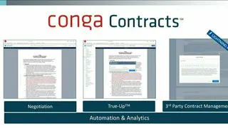 Conga Contracts screenshot