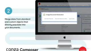 Conga Document Generation screenshot