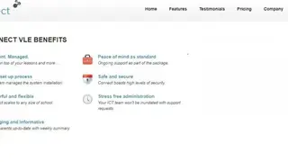 Connect VLE screenshot