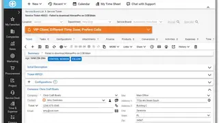 ConnectWise Manage screenshot