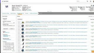 ConnectWise Sell screenshot