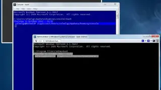 Console2 screenshot