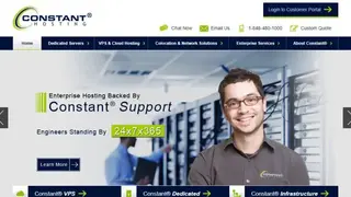 Constant Hosting Colocation screenshot