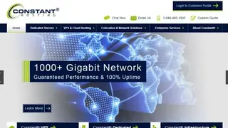 Constant Hosting Colocation screenshot