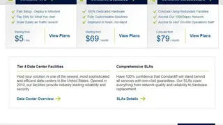 Constant Hosting Colocation screenshot