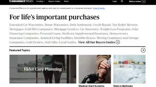 ConsumerAffairs screenshot