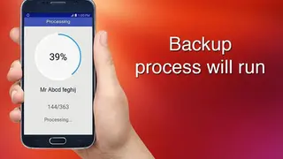 Contact Backup by TopOfStack screenshot