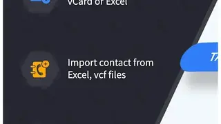 Contact Backup : Export Import Excel Contact screenshot