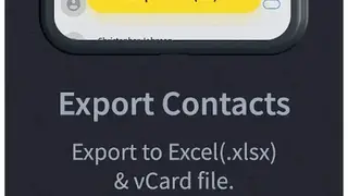 Contact Backup : Export Import Excel Contact screenshot
