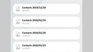 Contact Backup & Restore by Tritech screenshot