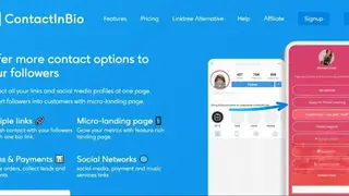 ContactInBio screenshot
