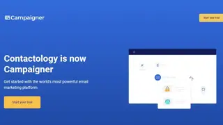 Contactology Email Marketing screenshot