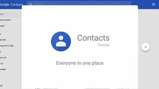 Contacts screenshot