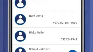 Contacts backup and restore screenshot
