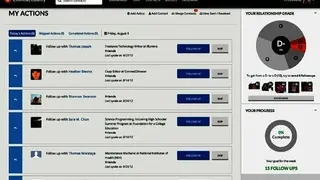 Contactually screenshot