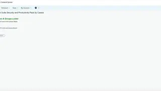 Content Suite Security and Productivity Pack screenshot