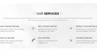 Content Writing India screenshot