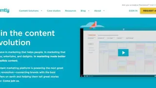 Contently screenshot