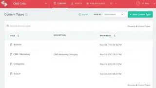 Contentstack screenshot
