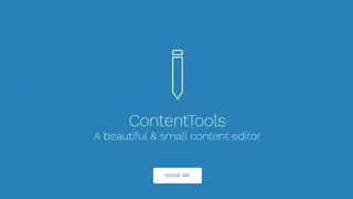 ContentTools screenshot