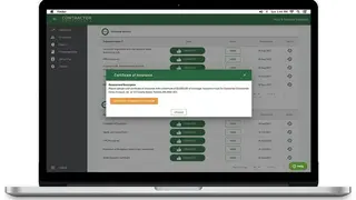 Contractor Compliance screenshot