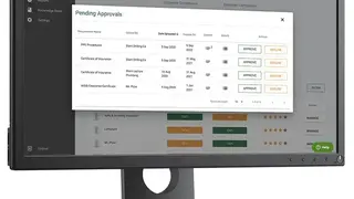 Contractor Compliance screenshot