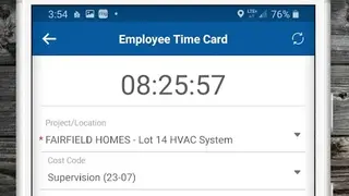 Contractor Foreman screenshot