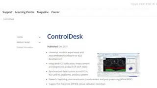 ControlDesk screenshot