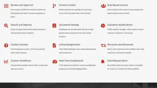 ConvergePoint Policy Management screenshot