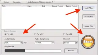 Conversion Tool Voice Separator screenshot