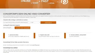 Convert2mp3 screenshot