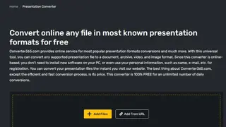 Converter365 Convert PPT to MP4 screenshot