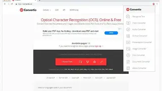 Convertio Online Audio Converter screenshot