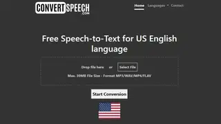 ConvertSpeech screenshot