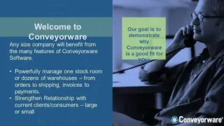 Conveyorware screenshot