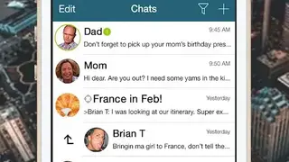 Cooee Messenger screenshot