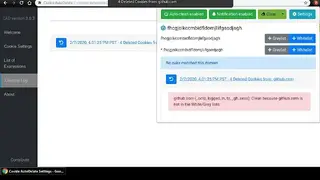 Cookie AutoDelete screenshot