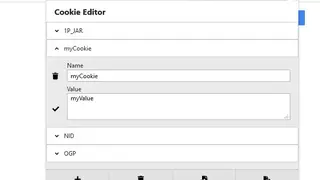 Cookie-Editor screenshot