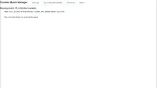 Cookie Quick Manager screenshot