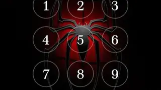 Cool Black Pin Lock Screen screenshot