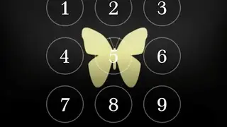 Cool Black Pin Lock Screen screenshot