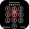 Cool Black Pin Lock Screen