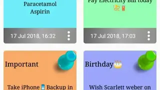 Cool Memo & To Do Tasks Colourful Reminder Notes screenshot