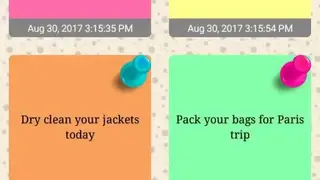 Cool Sticky Notes Rich notepad Text Reminder Chits screenshot