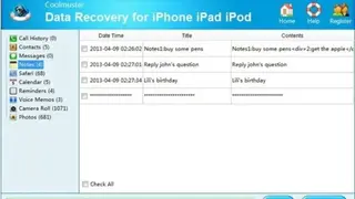 Coolmuster Data Recovery screenshot